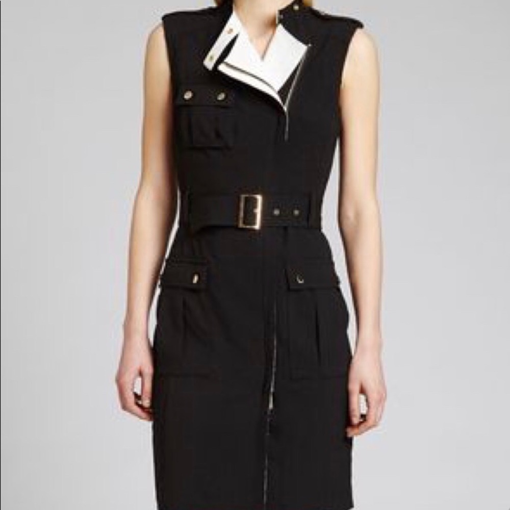 Calvin Klein military style dress size 6